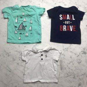 absorba Paris Carter's Child of Mine Shirt Bundle
